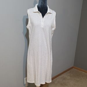 Foxcroft -‎ Sleeveless Polo Dress | Collared | Midi | Medium